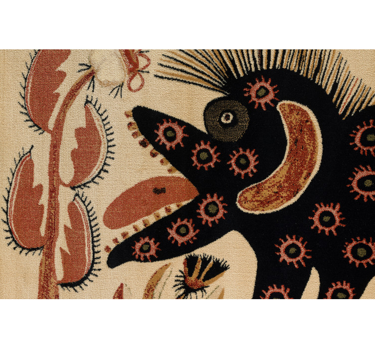 Килим «Чорний звір» (Марія Примаченко, 1936 р.)5